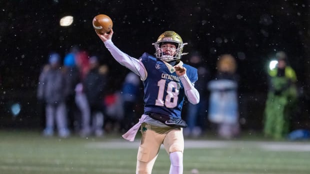 Cathedral quarterback Danny O'Neil